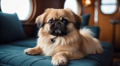 Pekingese on Titanic